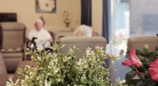 Foto binnen in woonzorghuis Ambroos